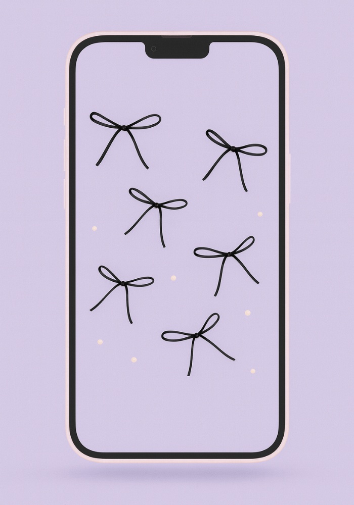 パステルカラーのガラスハート壁紙|9点セット