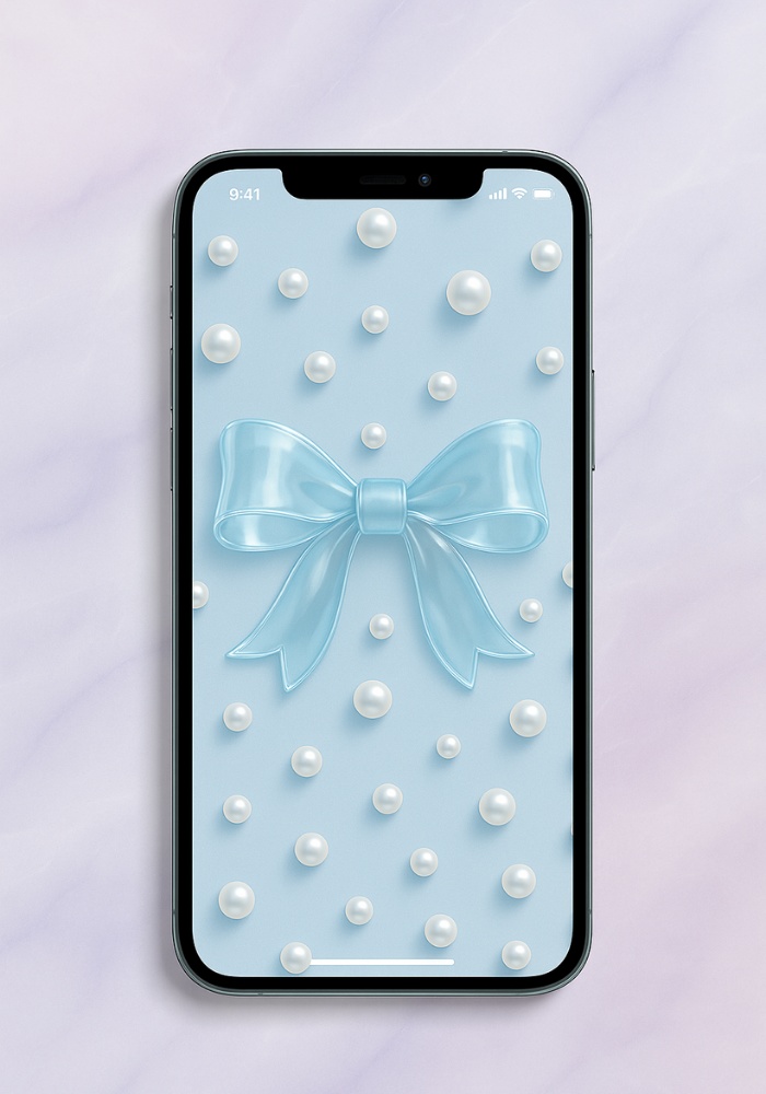 クリスタルガラスリボン壁紙｜ 9点セット