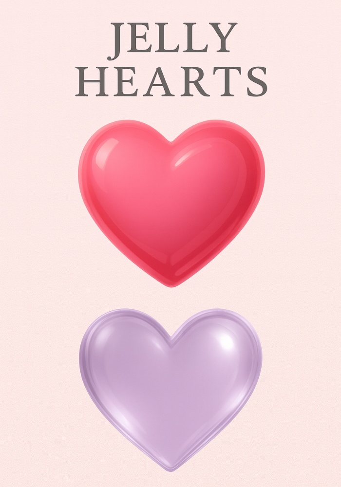 うるつやジェリーハート素材|12色セット