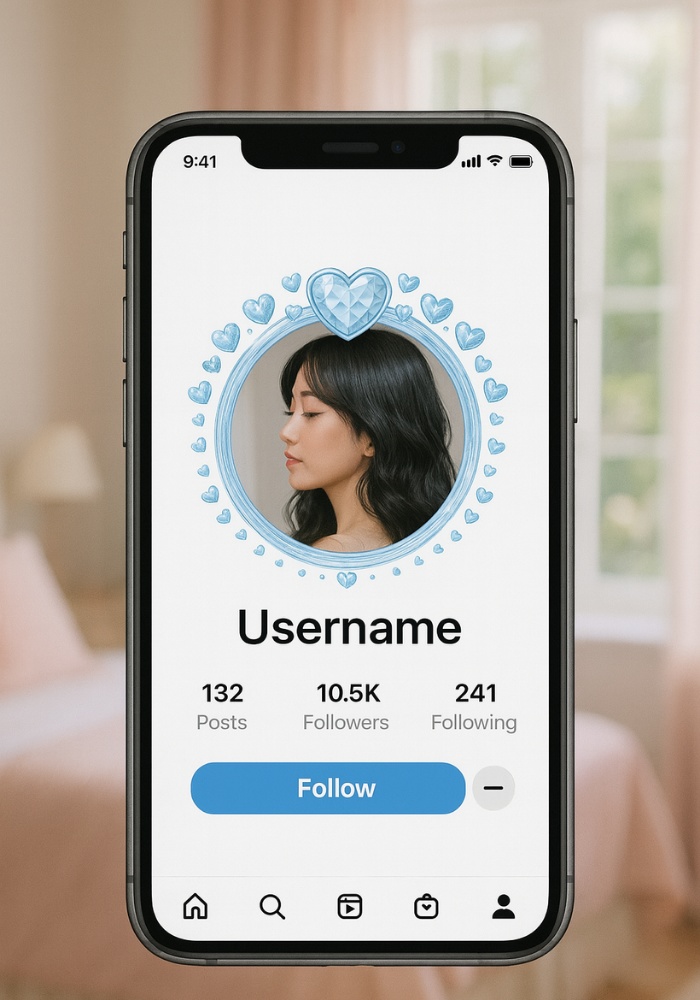 ぷるんハート×リボン アイコンリング4点セット – 透明感・ゆめかわ・ガーリー –