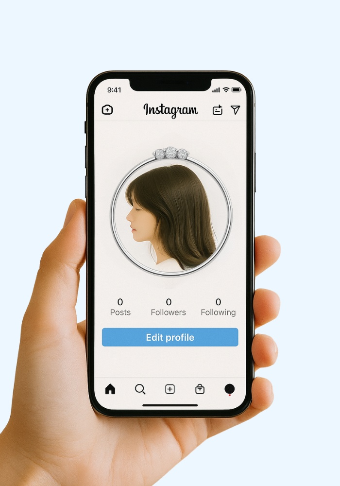【アイコンリング】シルバー|透過PNG|4点セット|パール・ダイヤ・ミニストーン・ティアドロップ|上品ミニマル