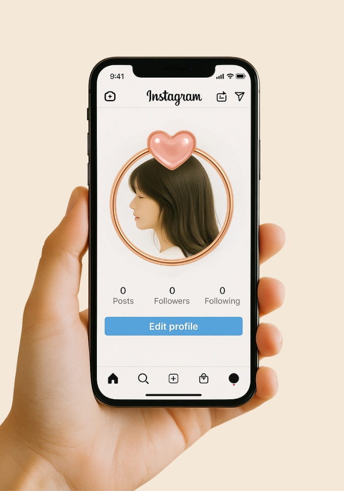 【アイコンリング】ピンクゴールド|透過PNG|4点セット|リボン・ダイヤ・カラーストーン・ハート|大人ガーリー