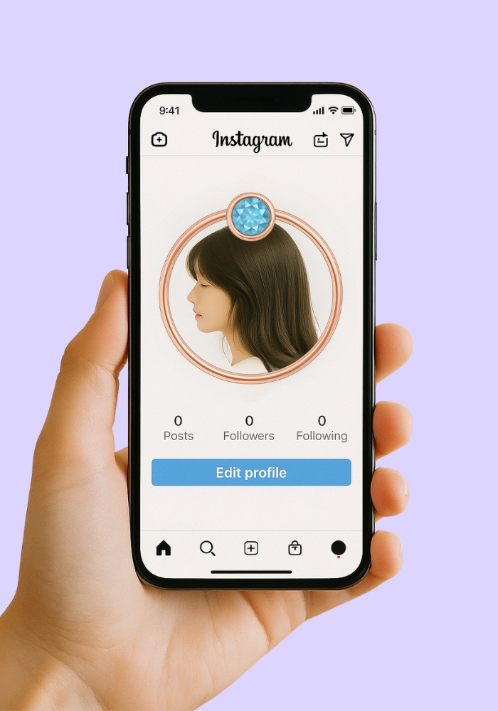 【アイコンリング】ピンクゴールド|透過PNG|4点セット|リボン・ダイヤ・カラーストーン・ハート|大人ガーリー