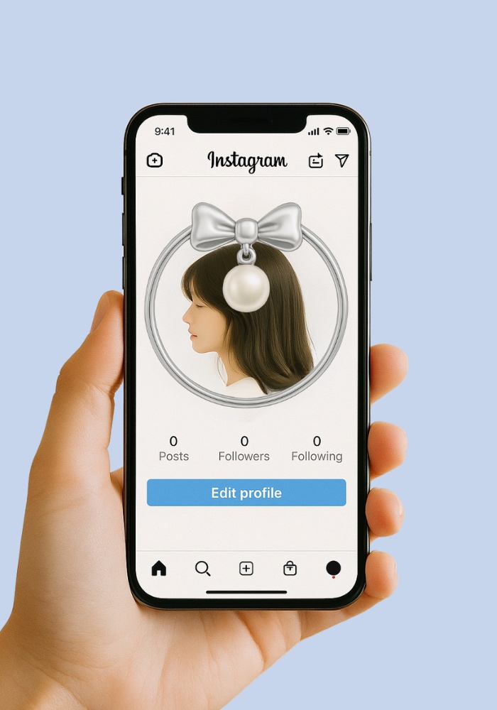 シルバー アイコンリング 4点セット リボン・スター・バタフライ・ハート|上品フェミニン フレーム素材