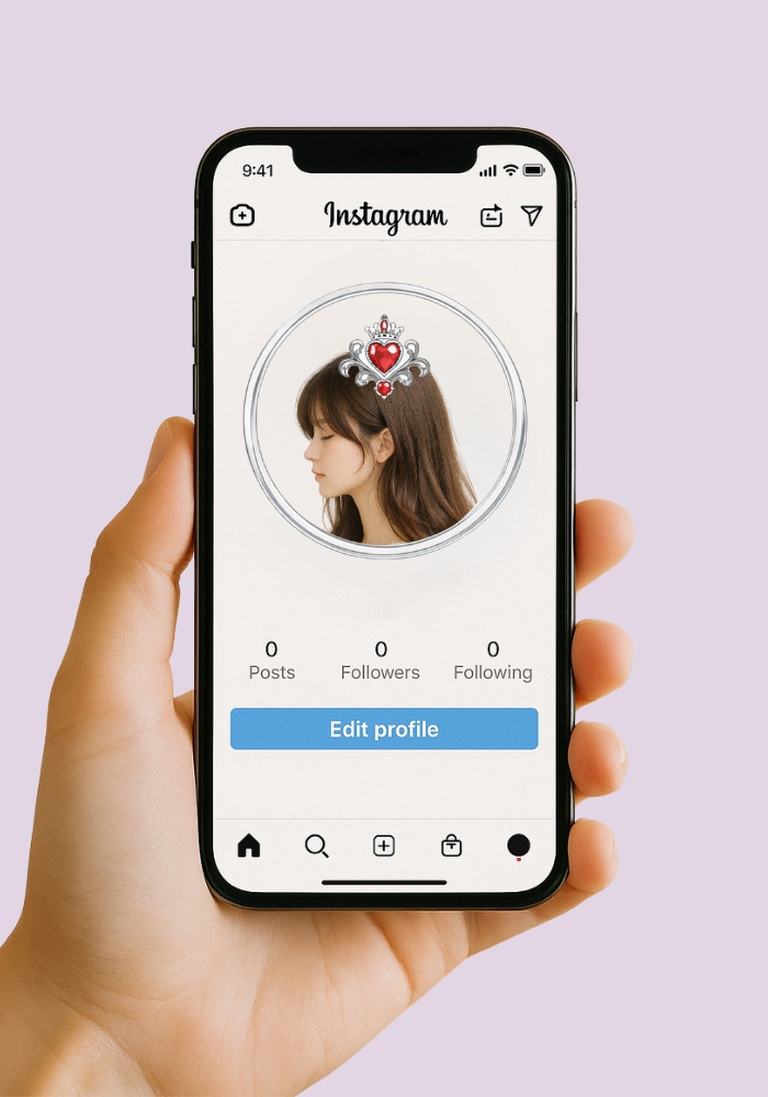 プリンセス アイコンリング 3点セット (リボン・ロイヤルハート・ドロップ)