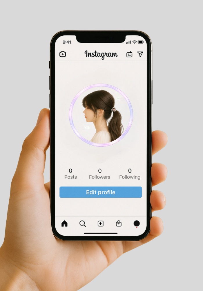 オーロラヴェール アイコンリング 4色セット|透明オーロラ・重ね用ベース