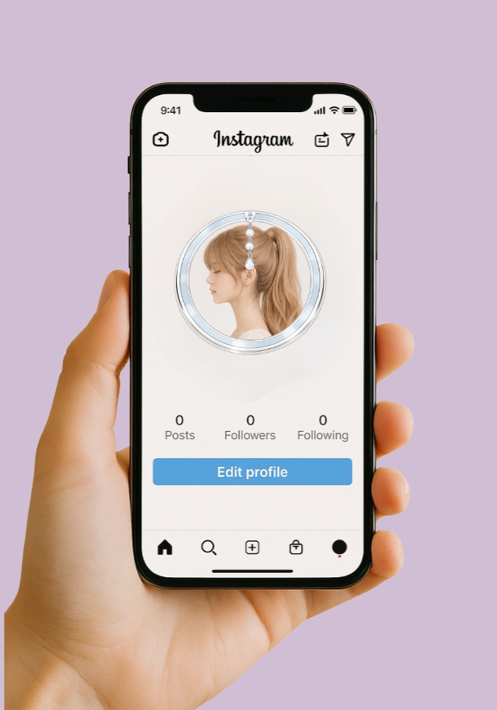 プリンセスパール・フラワーアイコンリング4点セット