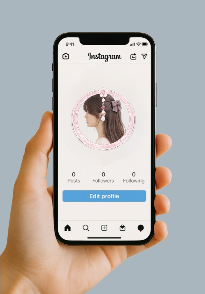 プリンセスパール・フラワーアイコンリング4点セット