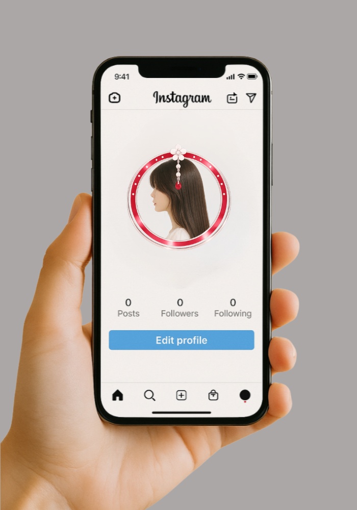 プリンセスパール・フラワーアイコンリング4点セット
