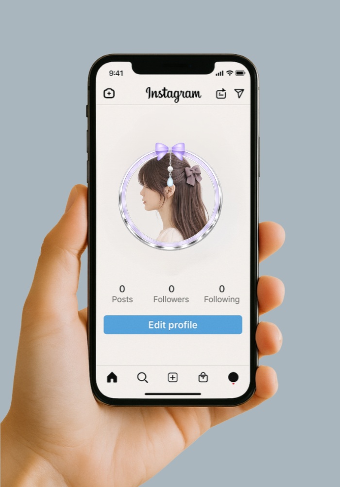 パステルプリンセス アイコンリング 4点セット |(ピンク・ブルー・ラベンダー・ミント)