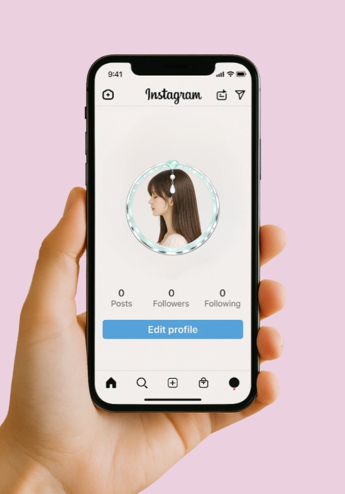 パステルプリンセス アイコンリング 4点セット |(ピンク・ブルー・ラベンダー・ミント)