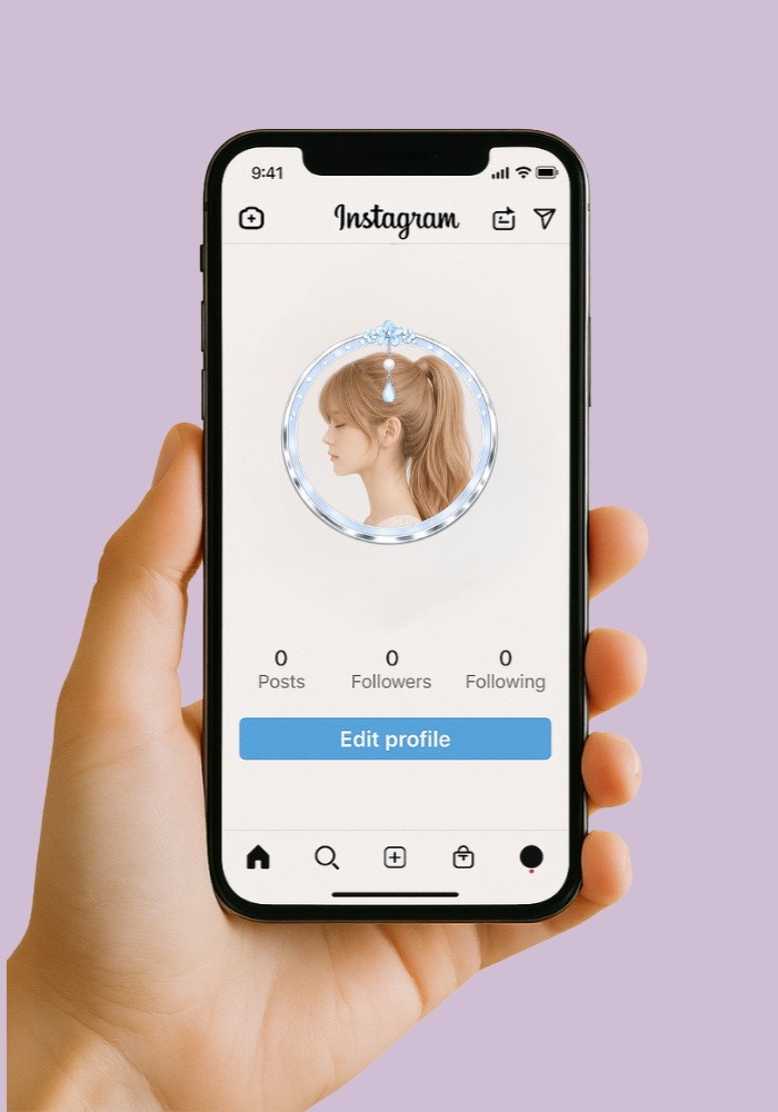 パステルプリンセス アイコンリング 4点セット |(ピンク・ブルー・ラベンダー・ミント)