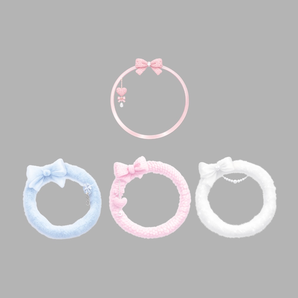 もこもこ冬姫アイコンリング 4点セット