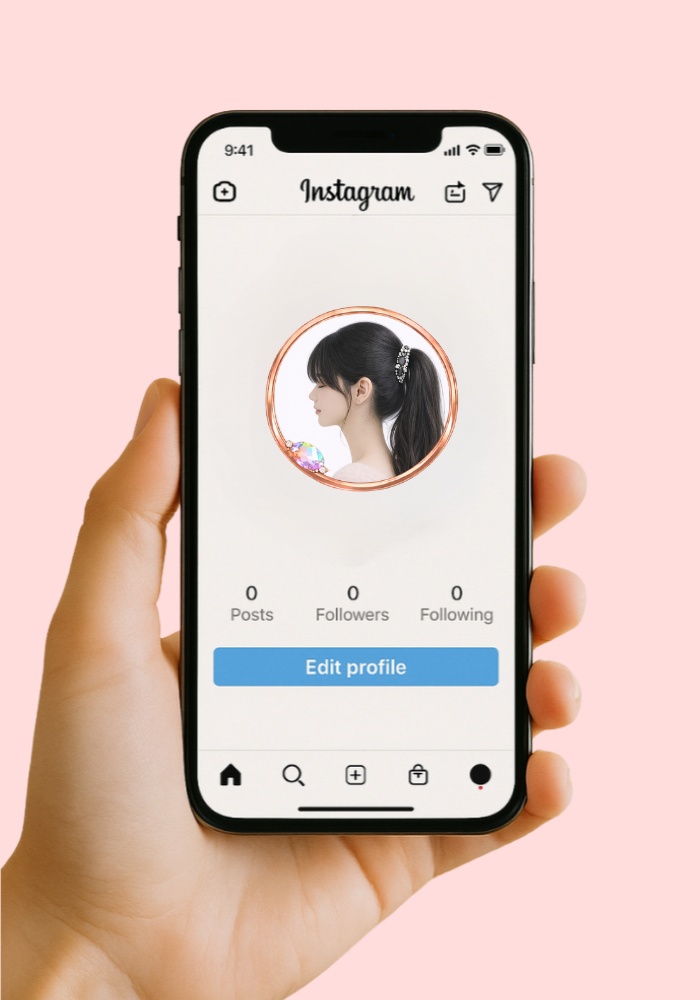 【アイコンリング】ミニマル宝石ワンポイント アイコンリング 4点セット|透明感 PNG|シルバー&ローズゴールド|上品・大人