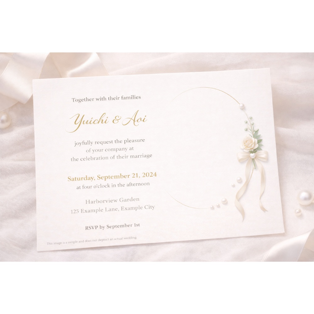 【ブライダルフレーム12点セット】上品フラワー&パール|結婚式・招待状・ウェルカムスペース用PNG素材