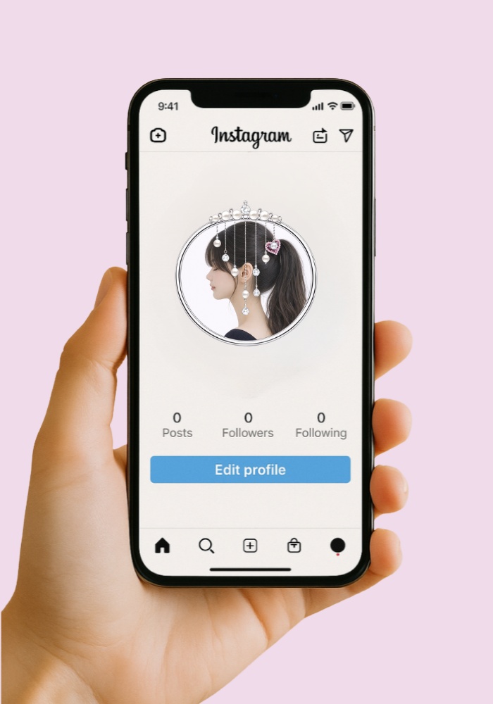 【アイコンリング】プリンセスリボン&パール アイコンリング4点セット|上品ガーリー・透明感