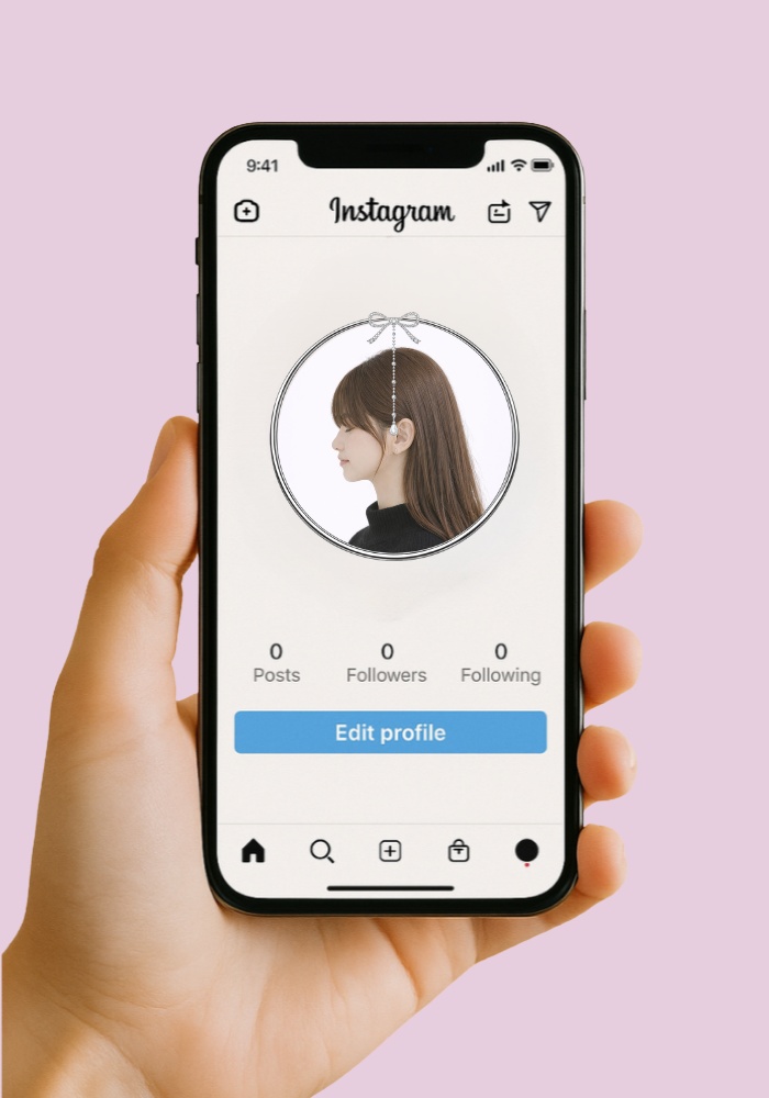 【アイコンリング】幻想バタフライ&雫チャーム4点セット|繊細ジュエリーデザイン|透過PNG