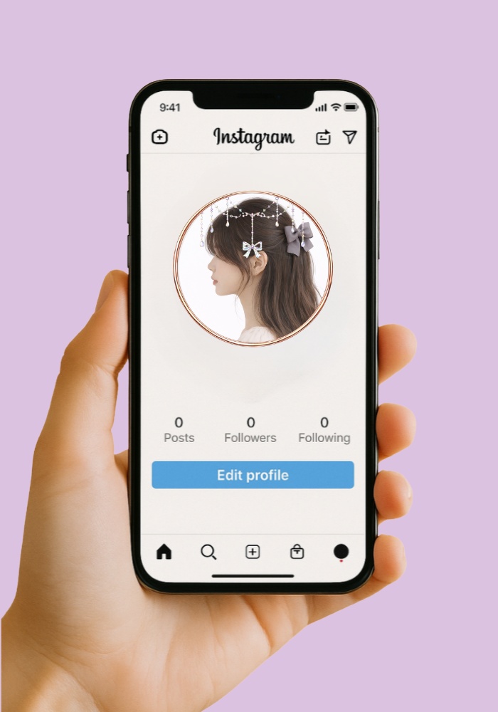 【アイコンリング】王冠×星モチーフ ロイヤル姫系4点セット|透過PNG Transparent PNG