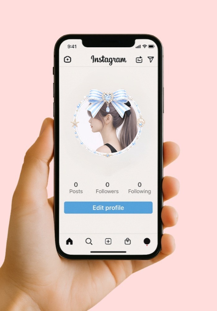 【アイコンリング4点セット】夏色マリンプリンセスコレクション|透過PNG