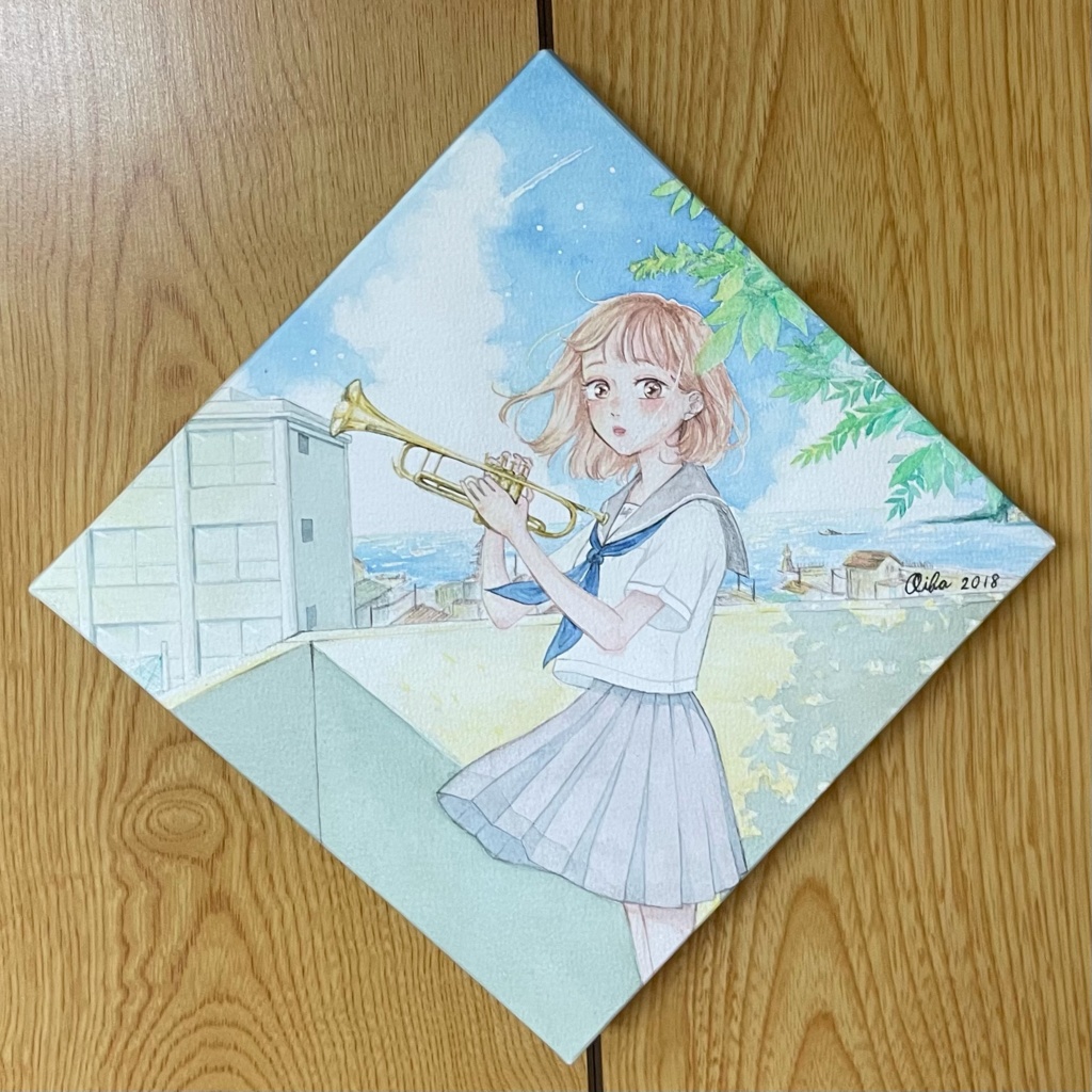 透明水彩原画