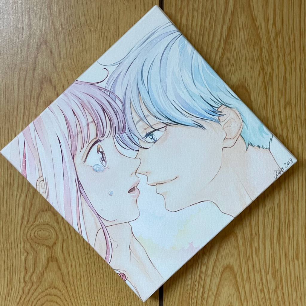 透明水彩原画