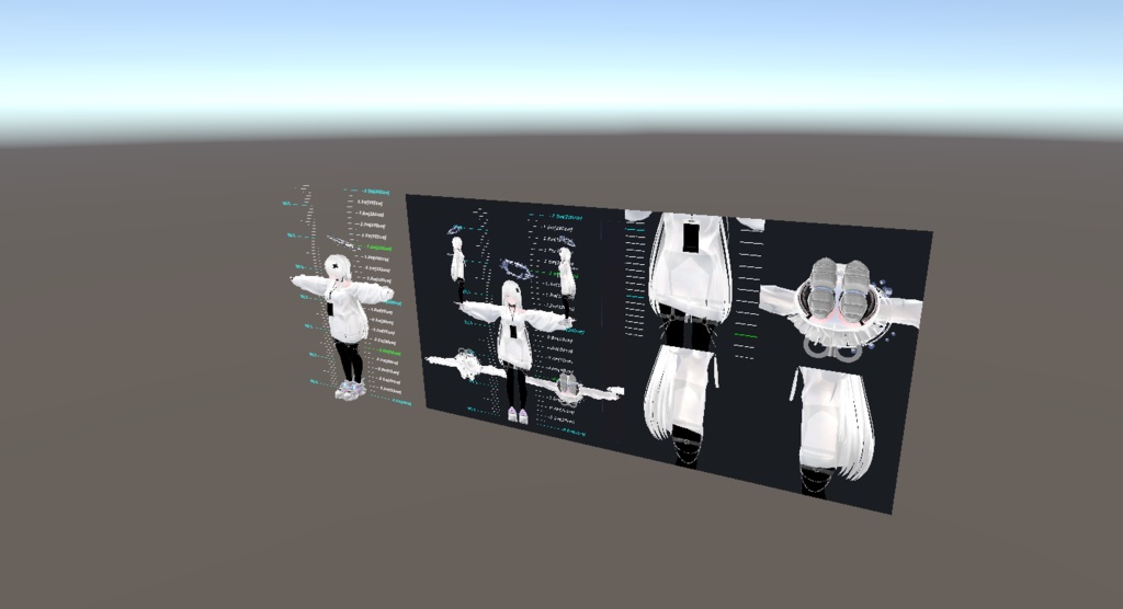 【Unity】Avater Viewer v.1.0