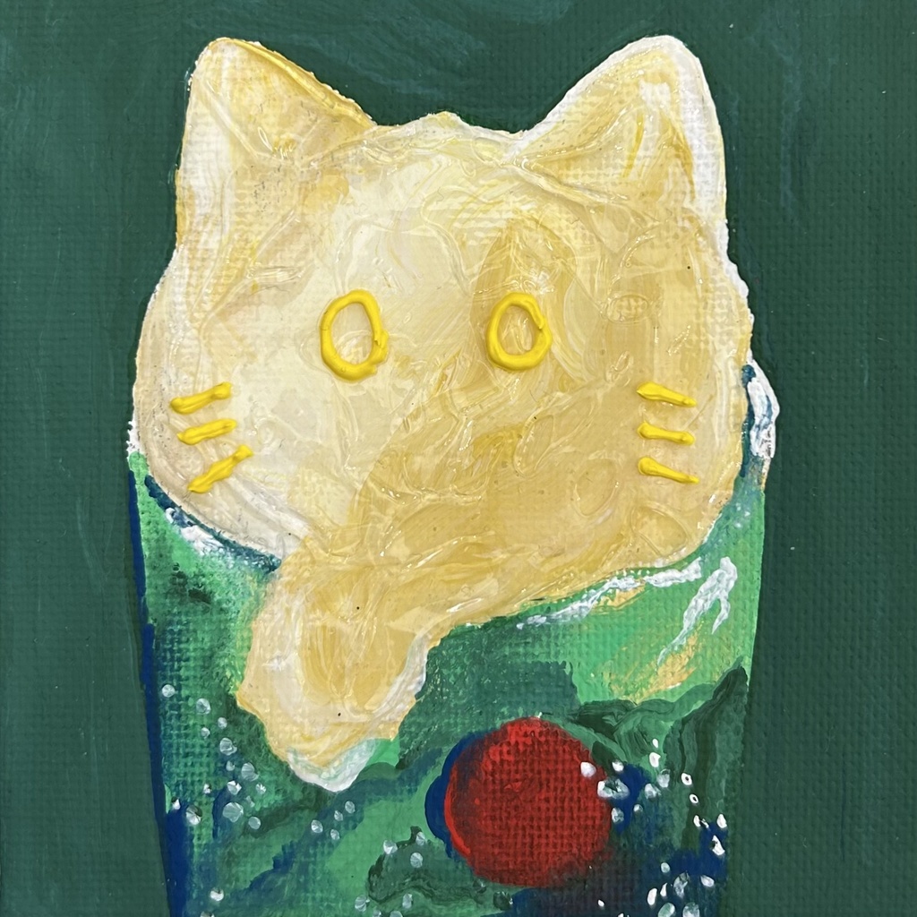 クリームソーダねこちゃん