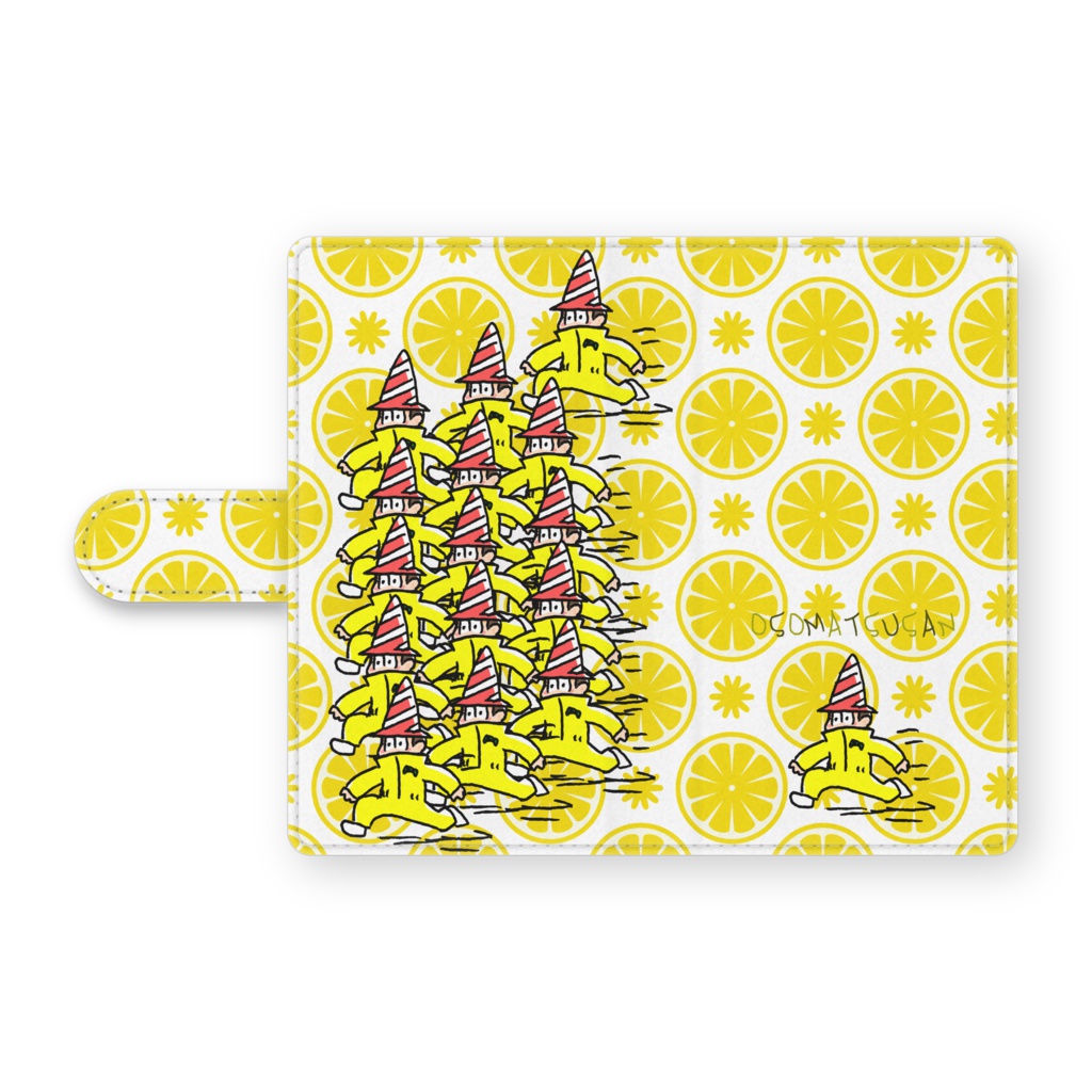 つなぎ十四松手帳型スマホカバー