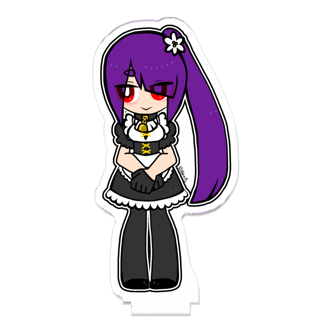 繋がるアクリルスタンド 小豆小福