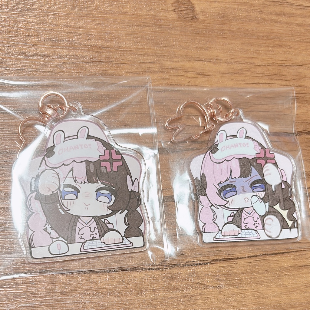 橘ひなの台パンアクリルキーホルダー