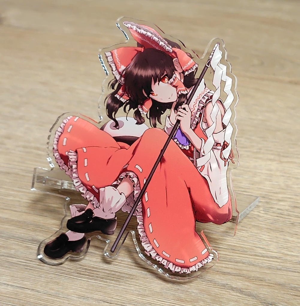 【11月BOOTH頒布予定】腰かけ霊夢アクスタ