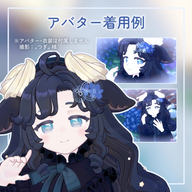 【3Dヘアアクセ】紫陽花ヘアピン_Hydrangea clip
