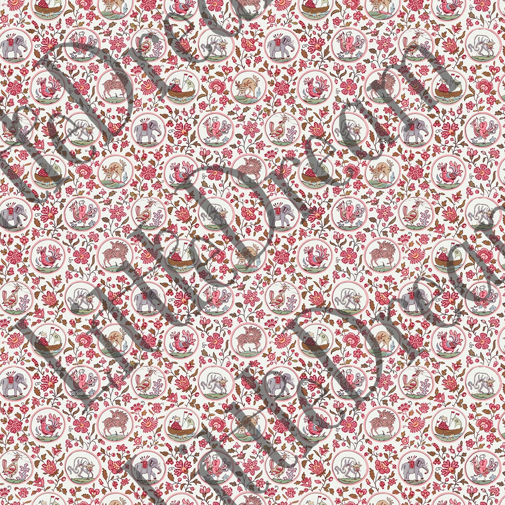 Photoshopパターン Toilesdejouy フレンチクラシックなシームレスパターン素材