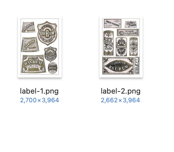 【クリップアート】お気に入りのバーバーのイラスト素材 【アンティーク・パブリックドメイン】