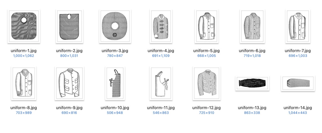 【クリップアート】お気に入りのバーバーのイラスト素材 【アンティーク・パブリックドメイン】