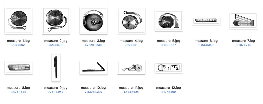 【クリップアート】楽しいドレスメーキングのイラスト素材 【アンティーク・パブリックドメイン】