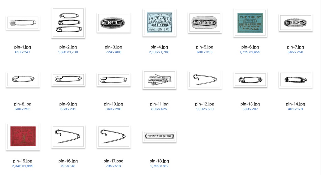 【クリップアート】楽しいドレスメーキングのイラスト素材 【アンティーク・パブリックドメイン】