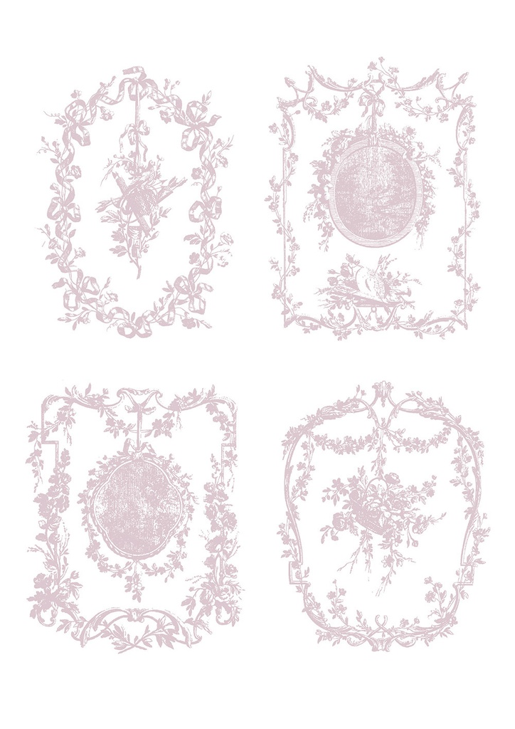 【ベクター】FrenchRusticFrame フレンチラスティックフレーム【png】