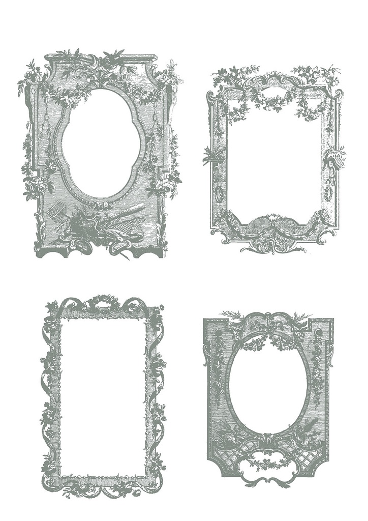 【ベクター】FrenchRusticFrame フレンチラスティックフレーム【png】