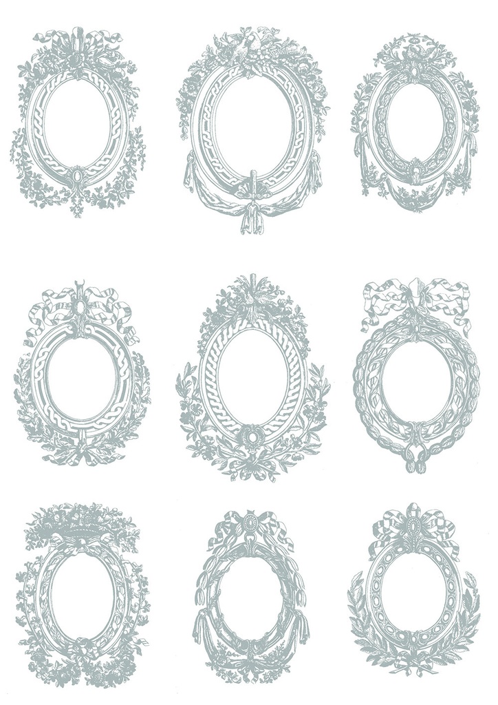 【ベクター】FrenchRusticFrame フレンチラスティックフレーム【png】