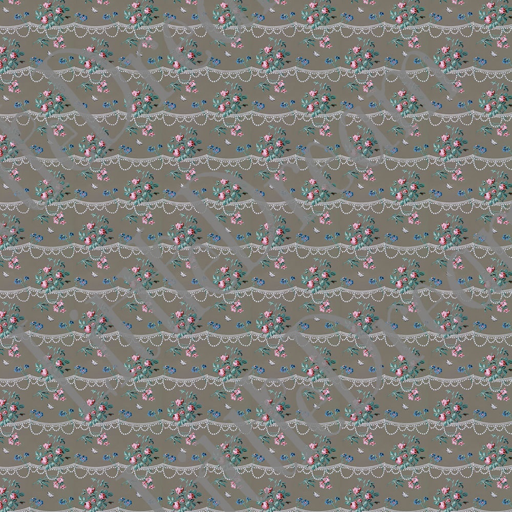 Photoshopパターン Rosegarden バラ模様のシームレスパターン素材