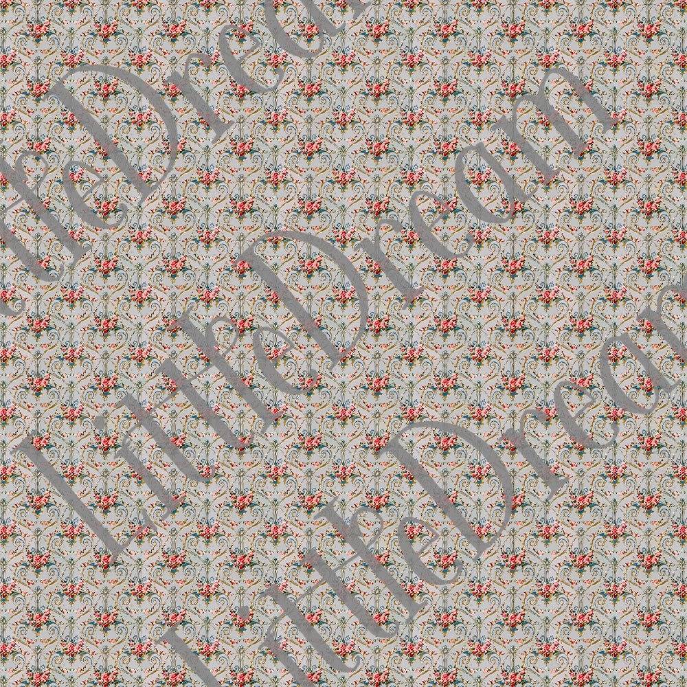 Photoshopパターン Rosegarden バラ模様のシームレスパターン素材