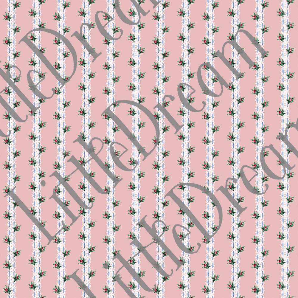 Photoshopパターン Rosegarden バラ模様のシームレスパターン素材