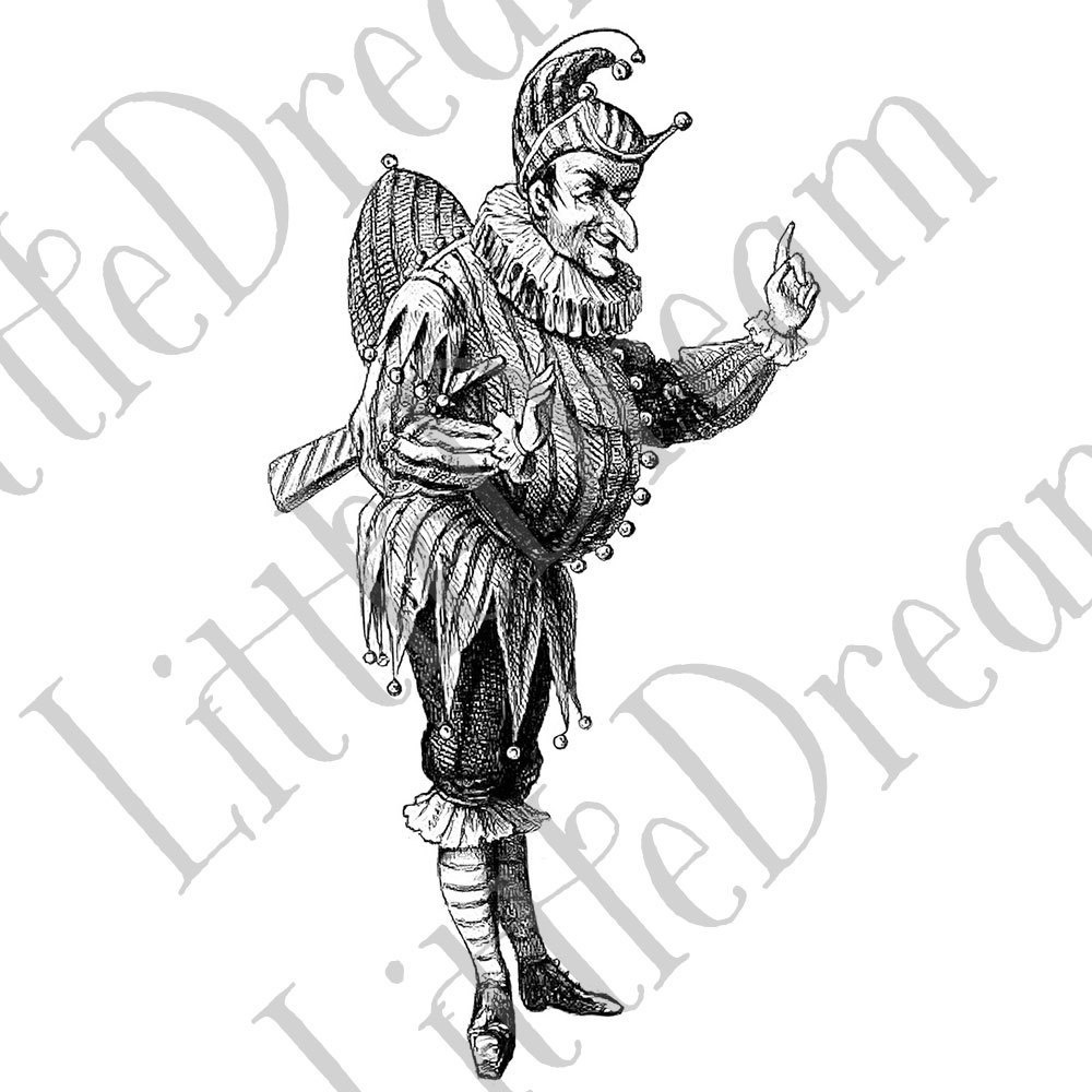 【ベクター】楽しいカーニバル ピエロと仮面【png】