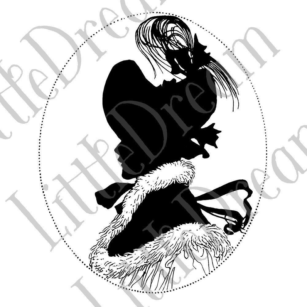 【ベクター】かわいいシルエット素材【png】