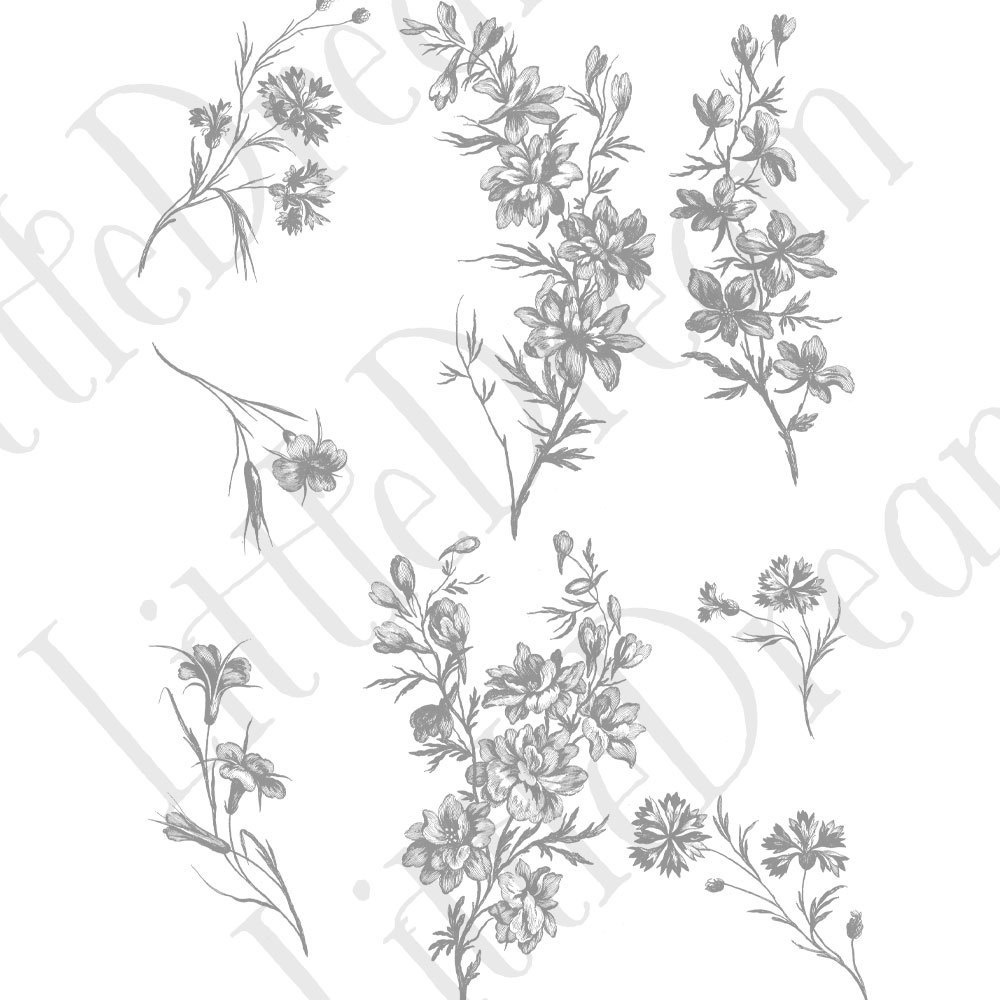 【ベクター】Flowers いろんなお花のクリップアート【png】