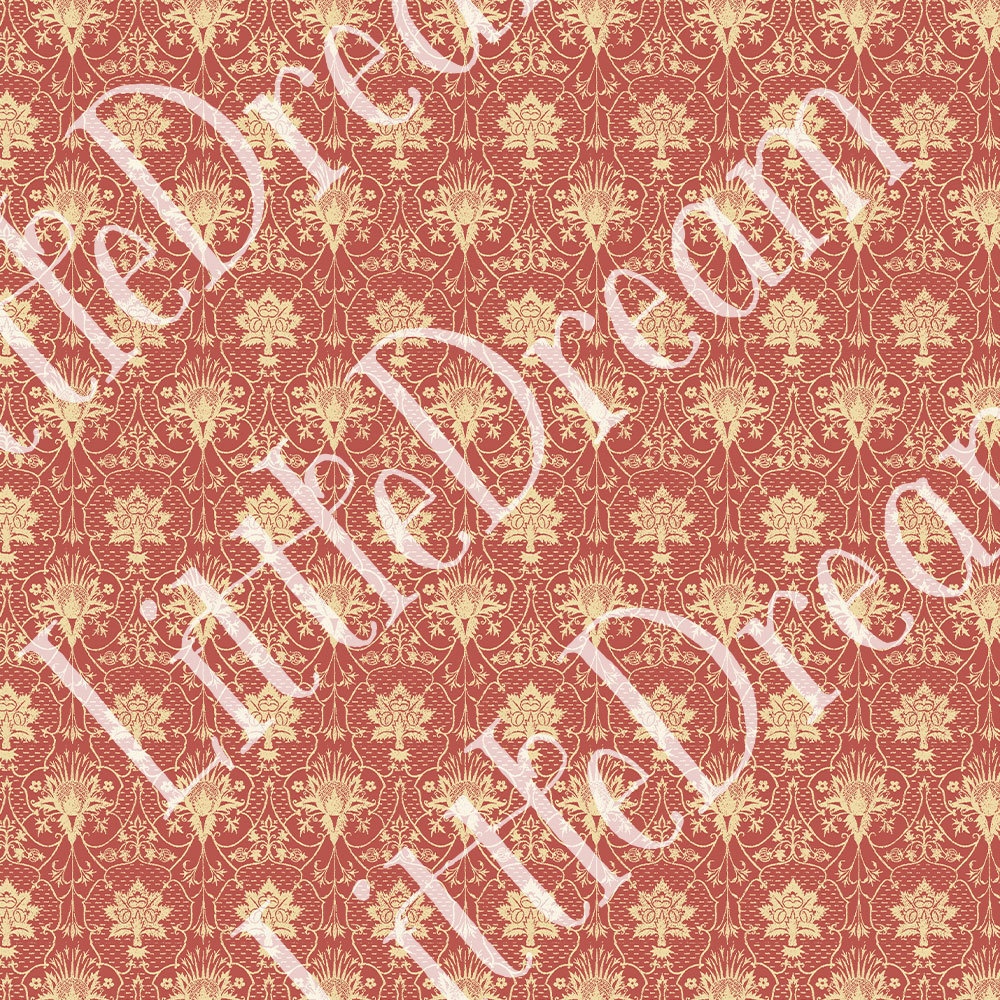 【Photoshop】シームレスパターン Italianornament 15世紀のイタリアンオーナメントシームレスパターン素材