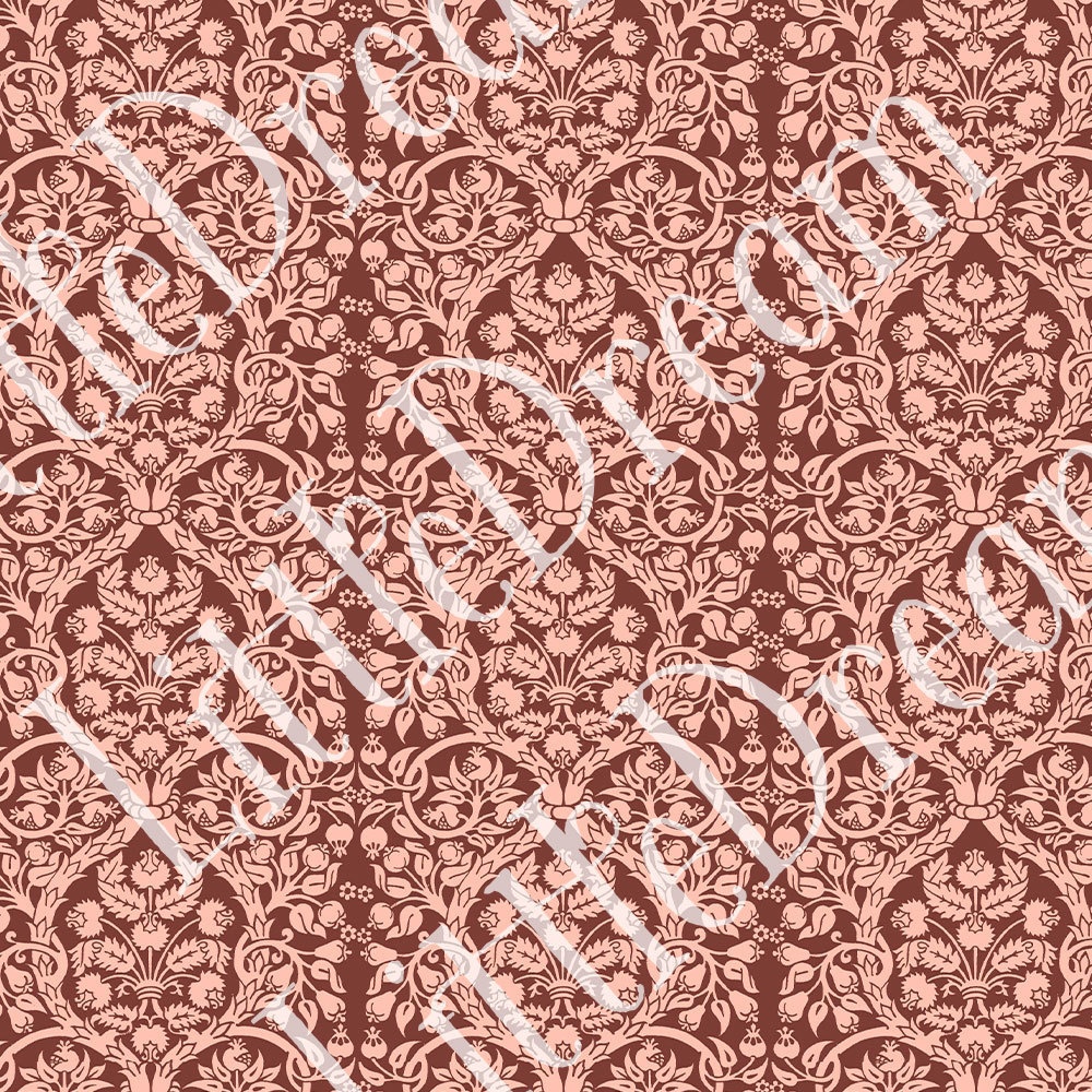 【Photoshop】シームレスパターン Italianornament 15世紀のイタリアンオーナメントシームレスパターン素材