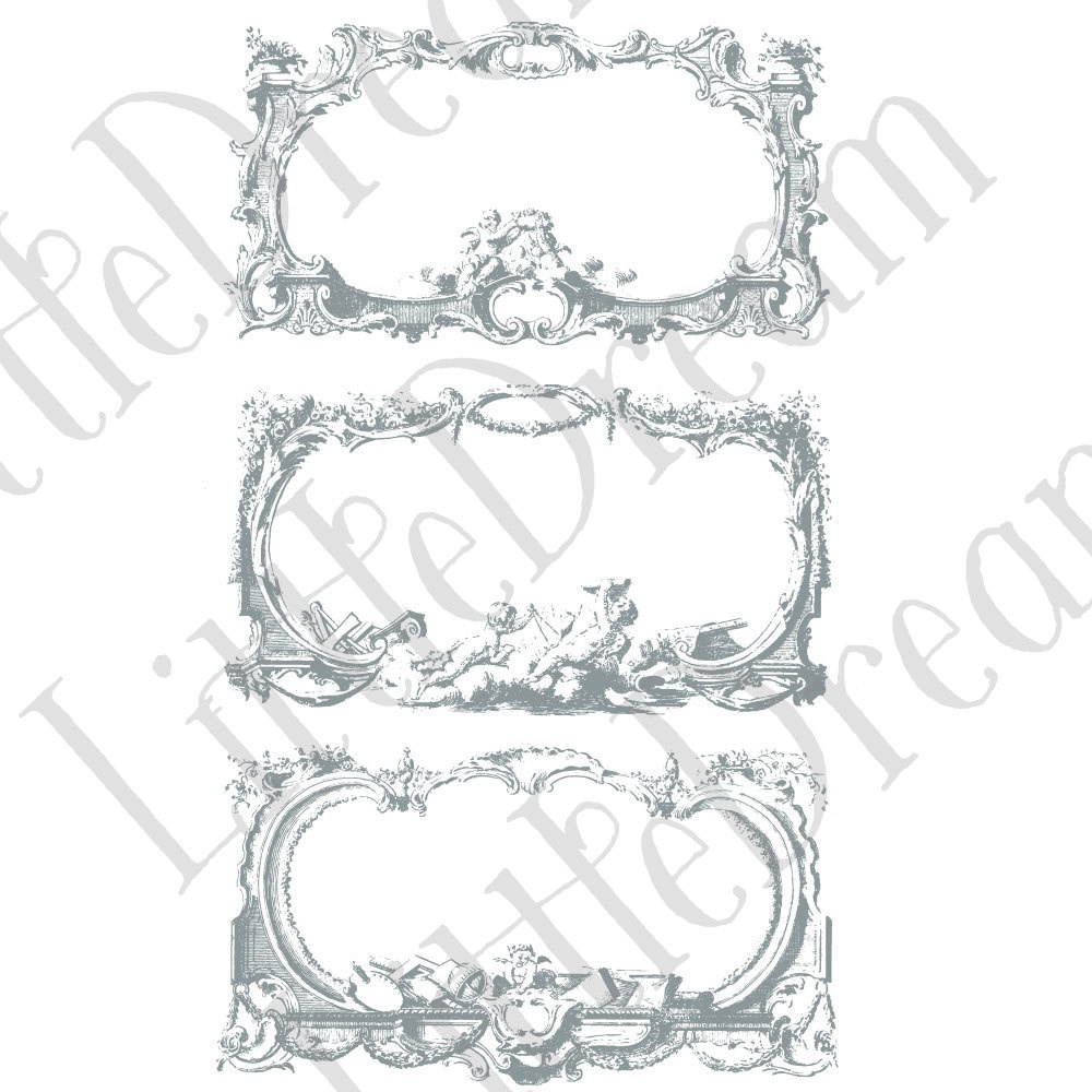 【ベクター】Angelornament 天使のフレームとオーナメント【png】