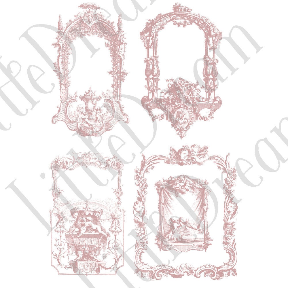 【ベクター】Angelornament 天使のフレームとオーナメント【png】